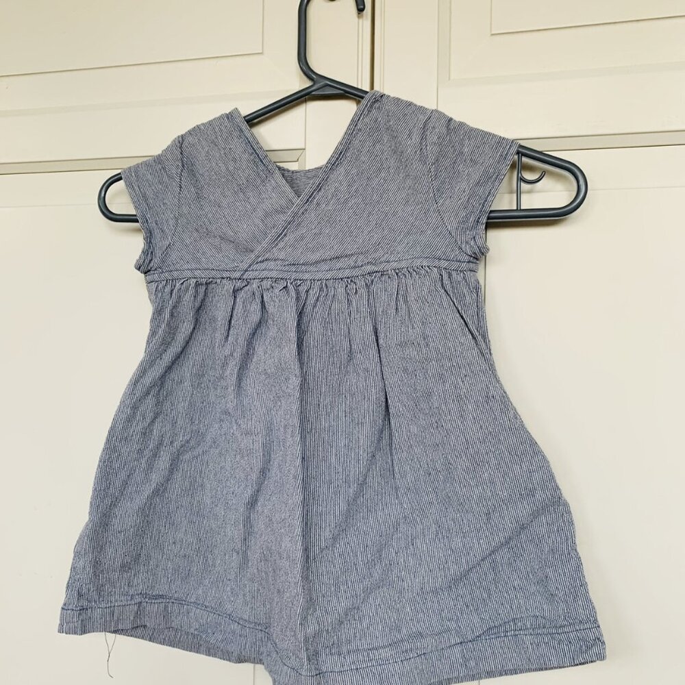 Hanna Andersson Blue/Gray Dress